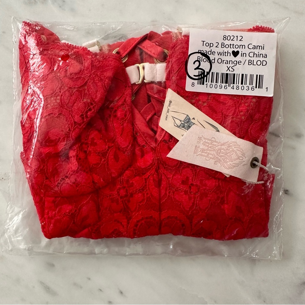 BNWT- We are HAH Top 2 Bottom Cami - Picture 7 of 12